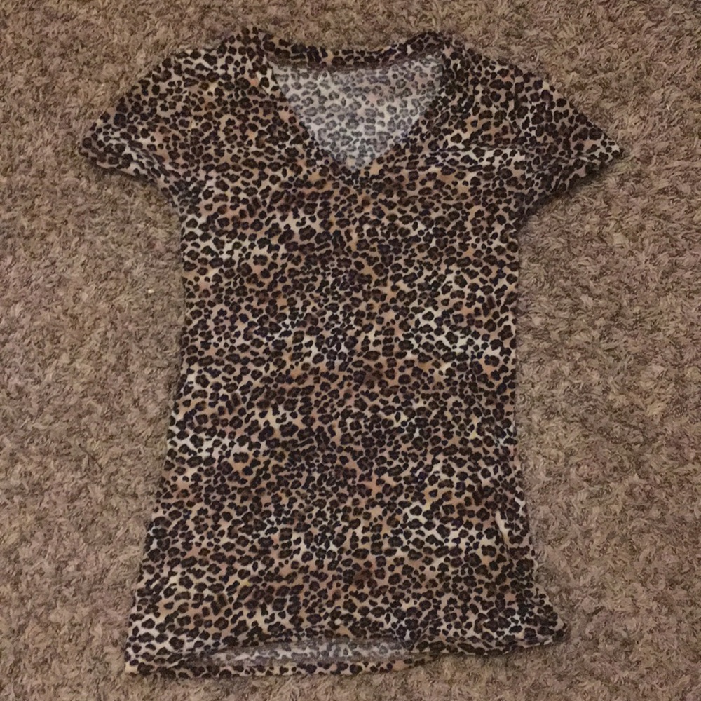 Cheetah print shirt